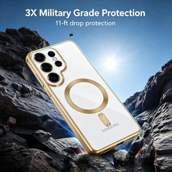 Tech-Protect Samsung Galaxy S26 Ultra Kuori MagFlex MagSafe Kulta