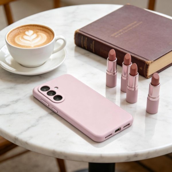 Tech-Protect Samsung Galaxy S26 -silikonisuojakuori MagSafella, pinkki