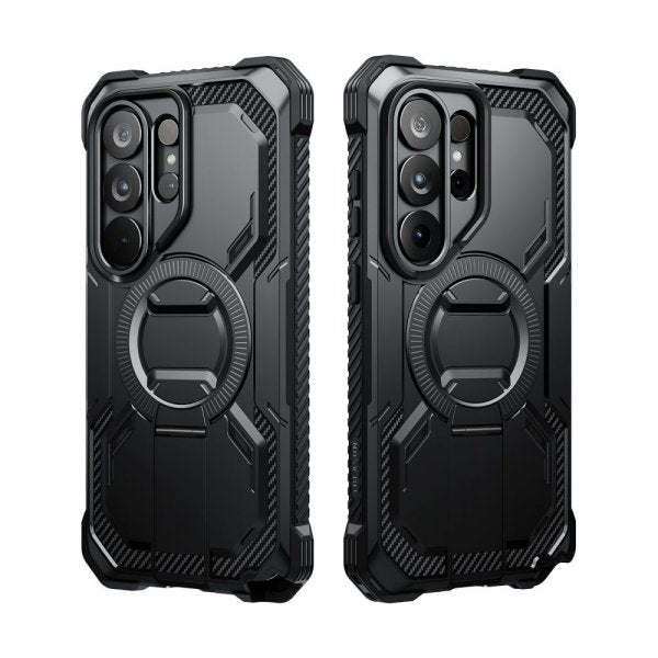 Supcase Samsung Galaxy S26 Ultra -suojakuori ArmorBox Clip MagSafe Musta