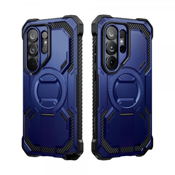 Supcase Samsung Galaxy S26 Ultra Kuori ArmorBox Clip MagSafe Sininen