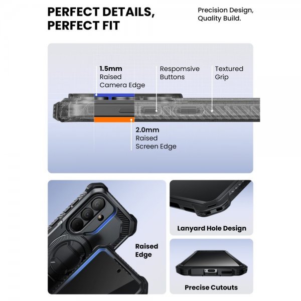 Supcase Samsung Galaxy S26 Kuori ArmorBox MagSafe Musta