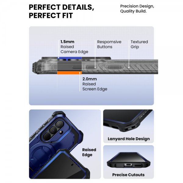 Supcase Samsung Galaxy S26 Kuori ArmorBox MagSafe Sininen