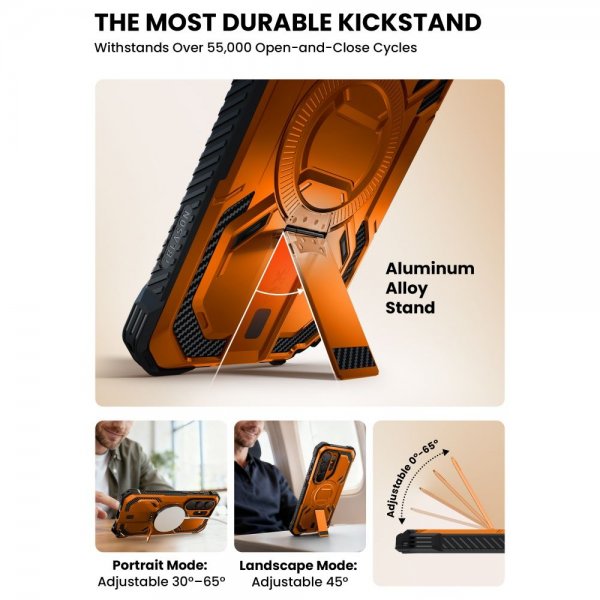 Supcase Samsung Galaxy S26 Ultra Kuori ArmorBox MagSafe Oranssi