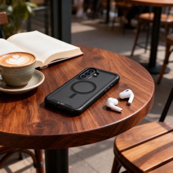 Tech-Protect Samsung Galaxy A57 Kuori Defense MagSafe Musta