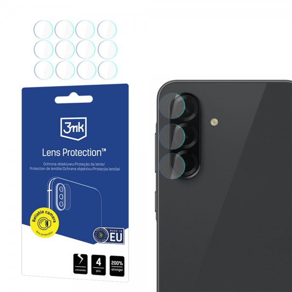 3mk Samsung Galaxy A37/Galaxy A57 Kameran linssisuojaus