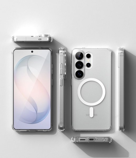 Ringke Samsung Galaxy S26 Ultra Kuori Fusion Magnetic Matta Läpinäkyvä