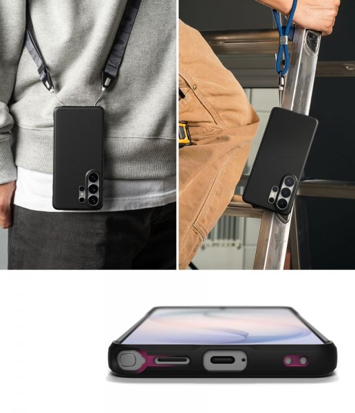 Ringke Samsung Galaxy S26 Ultra -suojakuori Onyx Magnetic Musta