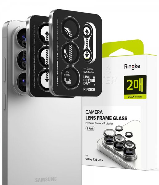 Ringke Samsung Galaxy S26 Ultra kamerasuojus Camera Lens Frame 2 kpl