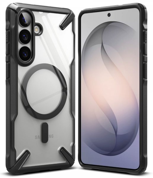 Ringke Samsung Galaxy S26 Plus Suojakuori Fusion X Magnetic Musta