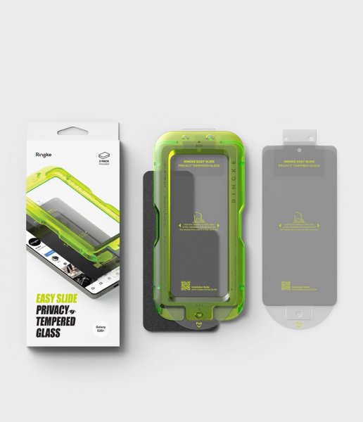 Ringke Samsung Galaxy S26 Plus -näytönsuoja Easy Slide Privacy 2 kpl