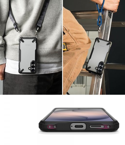 Ringke Samsung Galaxy S26 Suojakuori Fusion X Musta