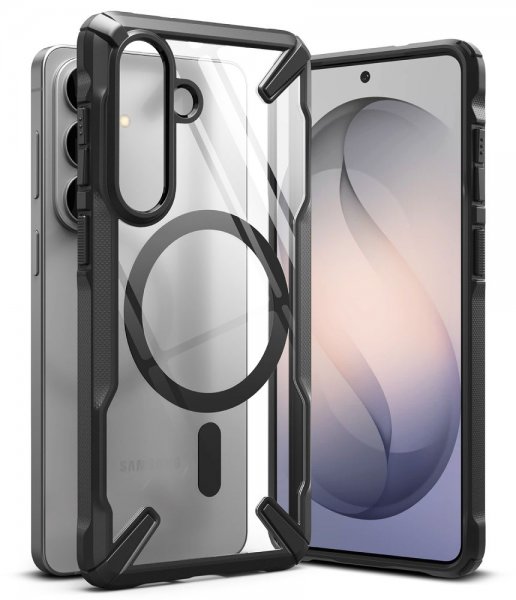 Ringke Samsung Galaxy S26 Suojakuori Fusion X Magnetic Musta