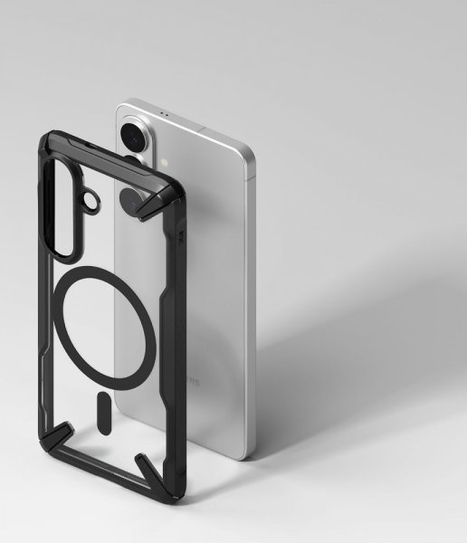 Ringke Samsung Galaxy S26 Suojakuori Fusion X Magnetic Musta