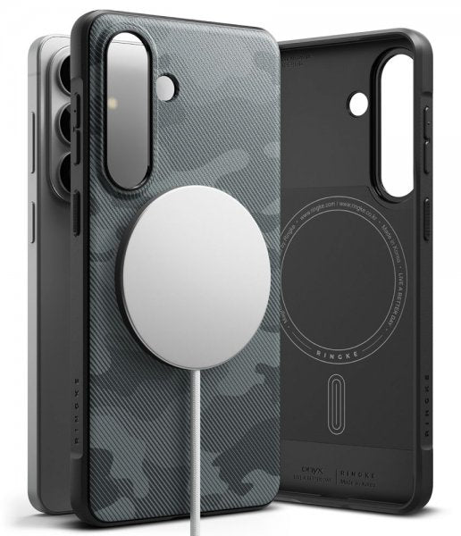 Ringke Samsung Galaxy S26 -kuori, Onyx Magnetic Camo Black