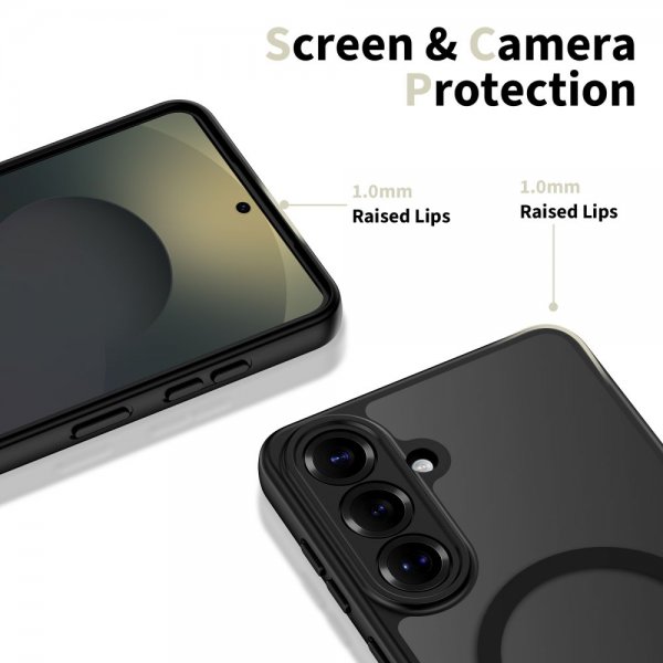 Tech-Protect Samsung Galaxy S26 -kuori BasicMag MagSafe Musta