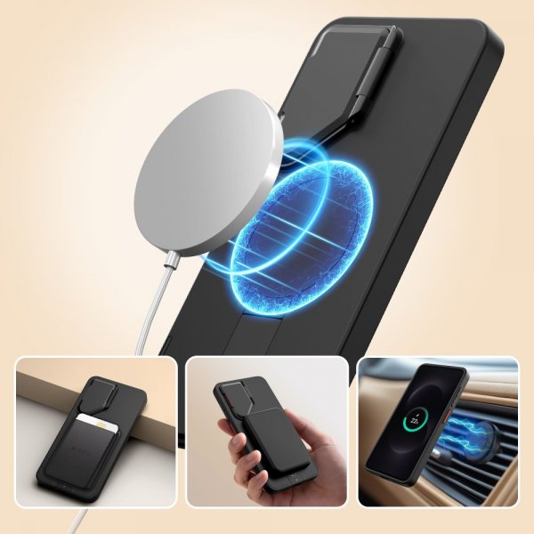Tech-Protect Samsung Galaxy S26 Aura MagSafe -suojakuori, musta
