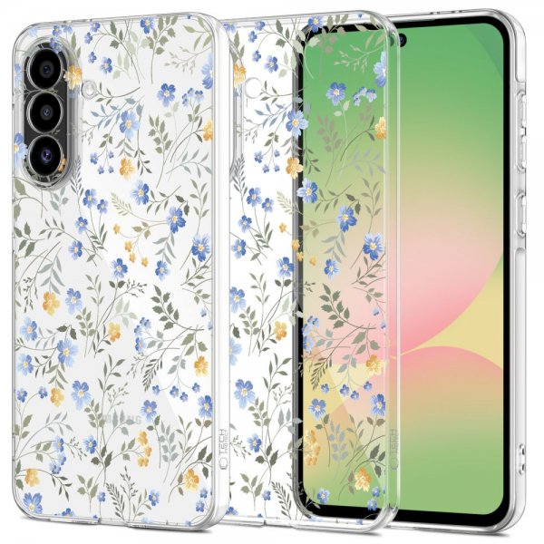 Tech-Protect Samsung Galaxy A57 Kuori FlexAir Kukkakuvio