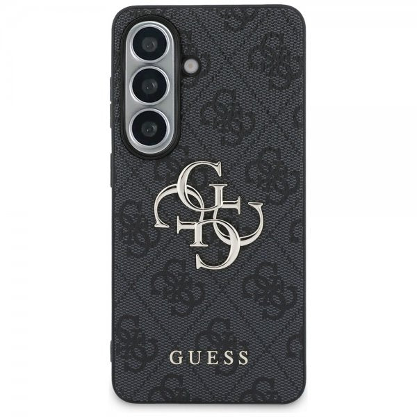 Guess Samsung Galaxy S26 Plus -kuori 4G Metal Logo Musta