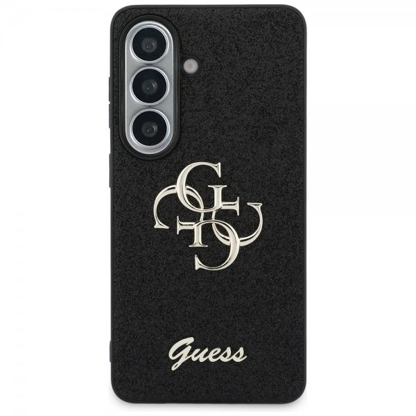 Guess Samsung Galaxy S26 Kuori Fixed Glitter Musta