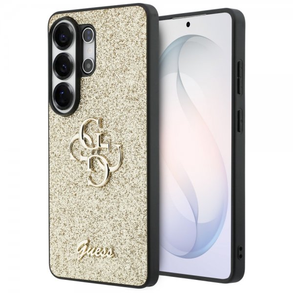 Guess Samsung Galaxy S26 Ultra Kuori Fixed Glitter Kulta