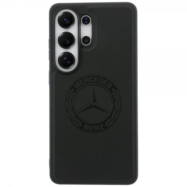Mercedes Benz Samsung Galaxy S26 Ultra Kuoret Vintage Logo MagSafe Musta