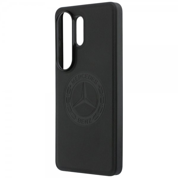 Mercedes Benz Samsung Galaxy S26 Ultra Kuoret Vintage Logo MagSafe Musta