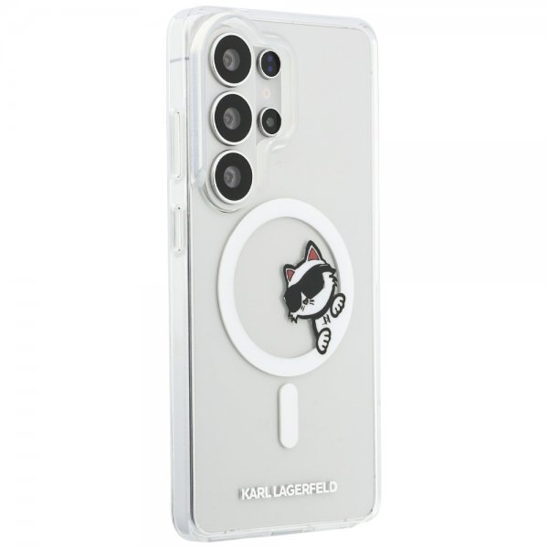Karl Lagerfeld Samsung Galaxy S26 Ultra -kuori Choupette Peekaboo MagSafe Läpinäkyvä
