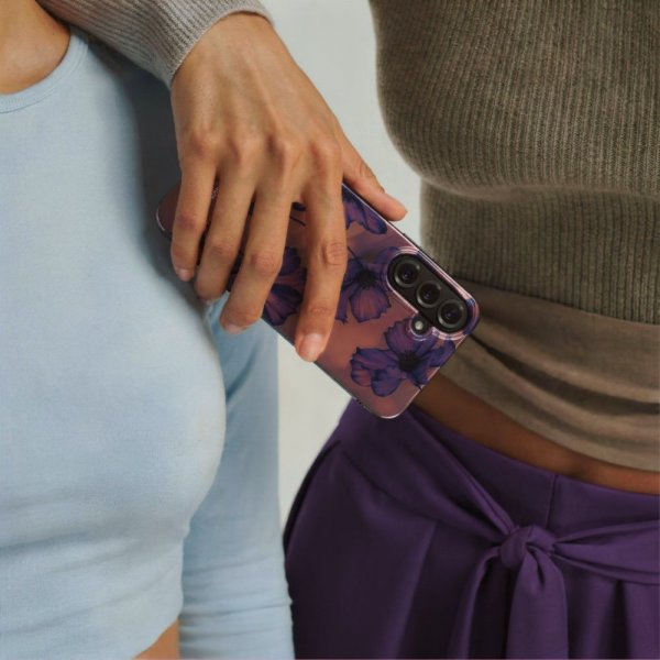 Tech-Protect Samsung Galaxy S26 -suojakuori Lamano MagSafe Ruskea Violetti