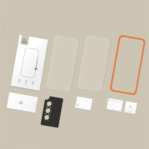 Tech-Protect Samsung Galaxy A37 Näytönsuoja & Kameransuoja Easy Set+ 3-pakkaus