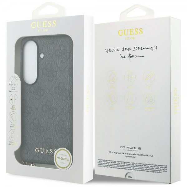 Guess Samsung Galaxy S26 Kuori 4G Charm MagSafe Musta