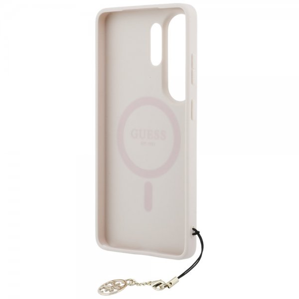 Guess Samsung Galaxy S26 Ultra Kuoret 4G Charm MagSafe Pinkki