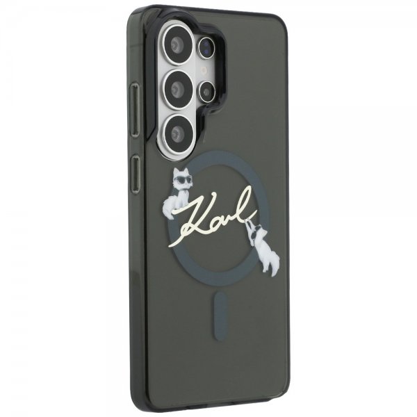 Karl Lagerfeld Samsung Galaxy S26 Ultra -kuori Script MagSafe Musta