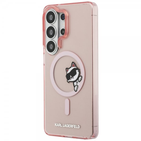 Karl Lagerfeld Samsung Galaxy S26 Ultra Kuoret Choupette Peekaboo MagSafe Pinkki