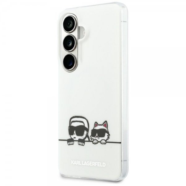 Karl Lagerfeld Samsung Galaxy S26 -kuori Peekaboo MagSafe Transparent