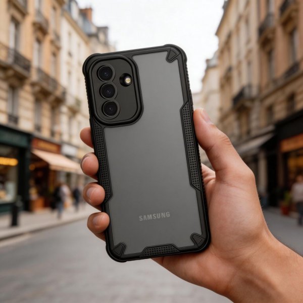 Tech-Protect Samsung Galaxy A57 Kuori Rugged Shield Musta
