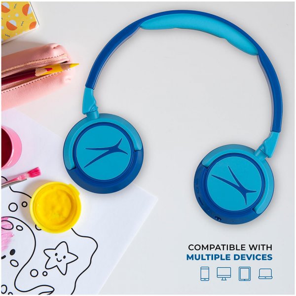 Altec Lansing Kuulokkeet Lapsille Langattomat 2in1 On-Ear Sininen