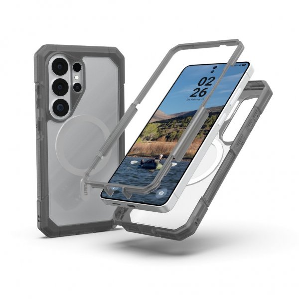 Urban Armor Gear (UAG) Samsung Galaxy S26 Ultra -suojakuori Trooper MagSafe Clear/Ash