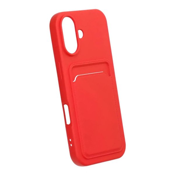 iPhone 17 Kuoret Korttipidike Punainen