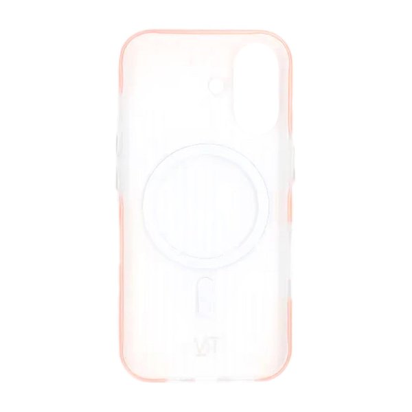 Rvelon iPhone 17 -kuori aaltopahvipintainen MagSafe oranssi