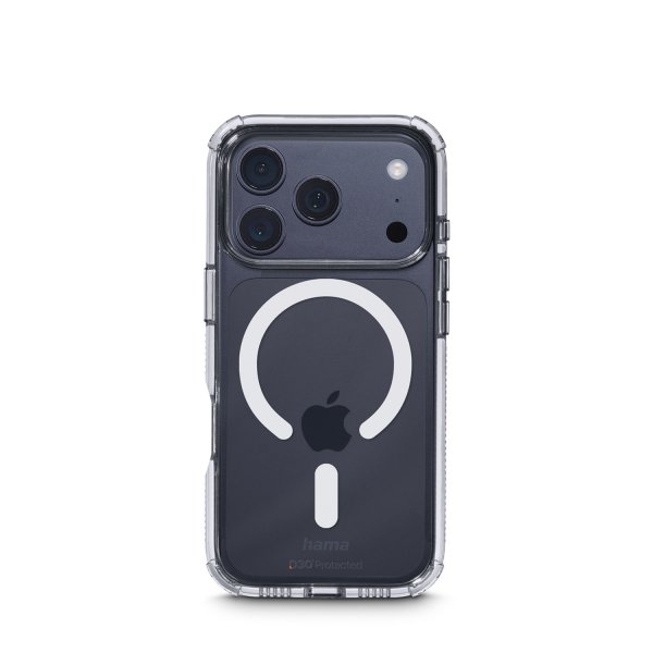 Hama iPhone 17 Pro -suojakuori Extreme Protect MagSafe Läpinäkyvä