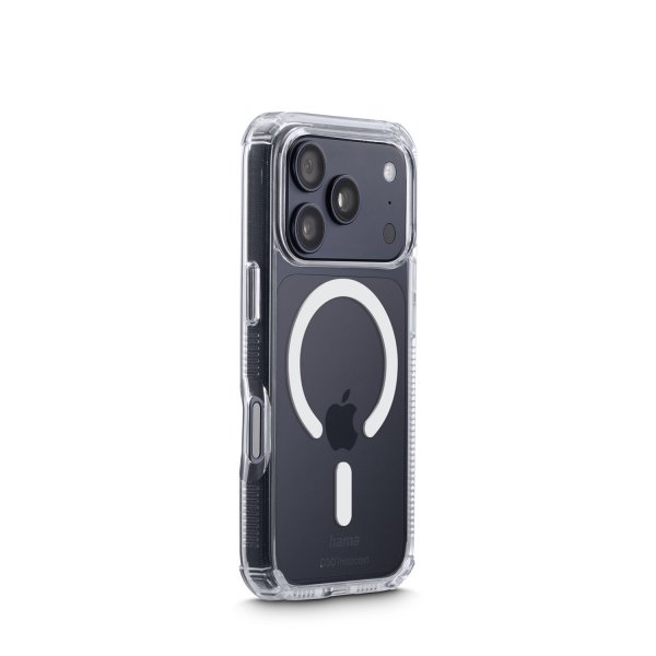 Hama iPhone 17 Pro -suojakuori Extreme Protect MagSafe Läpinäkyvä