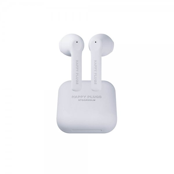 Happy Plugs Air 1 Go -nappikuulokkeet, TWS, valkoinen