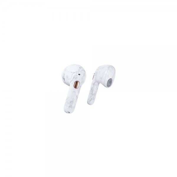 Happy Plugs Hope TWS White Marble