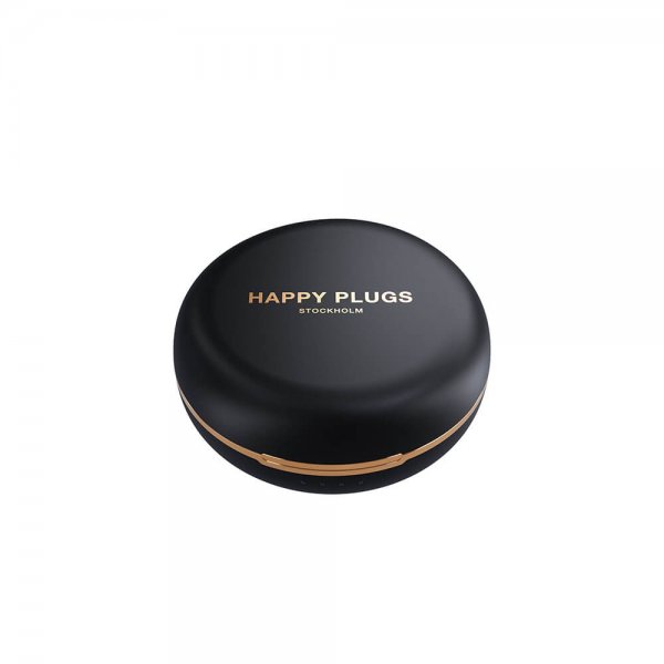 Happy Plugs Adore In-Ear -kuulokkeet, musta