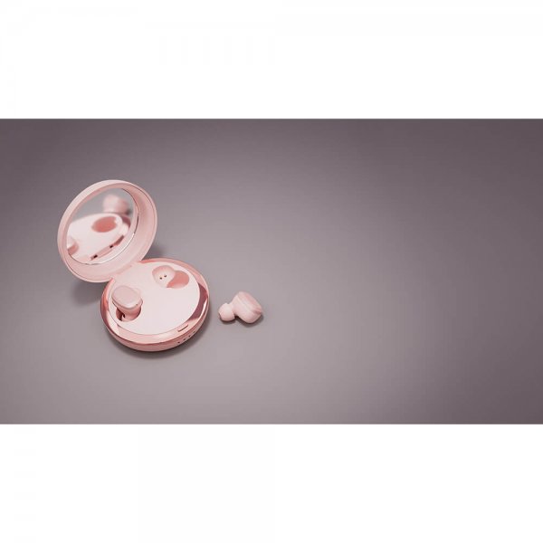 Happy Plugs Adore In-Ear -kuulokkeet, pinkki