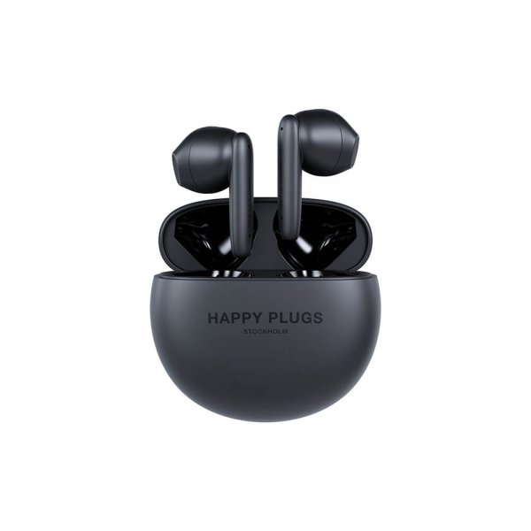 Happy Plugs Joy Lite In-Ear TWS-kuulokkeet, musta
