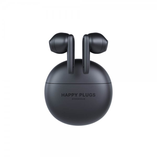 Happy Plugs Joy Lite In-Ear TWS-kuulokkeet, musta