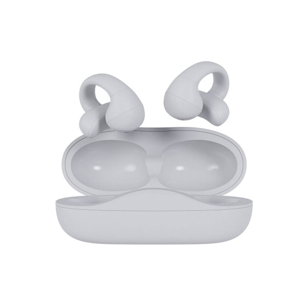 Happy Plugs Langattomat Kuulokkeet Clip Open Ear Wireless Valkoinen