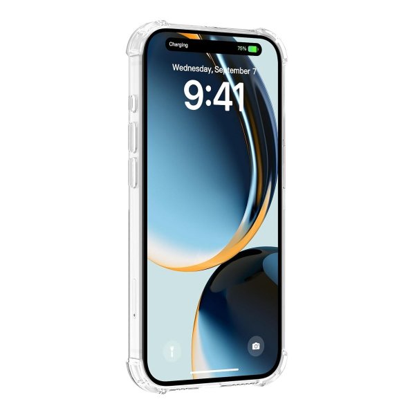 iPhone 17 Kuoret Korttipidike Läpinäkyvä