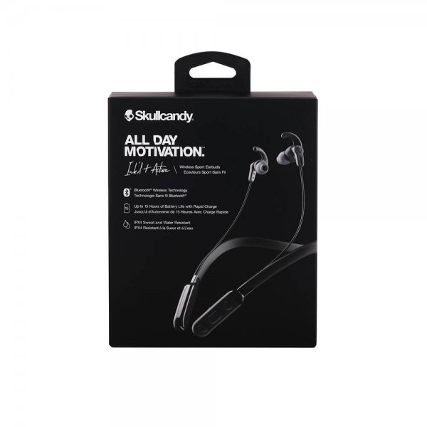 Skullcandy Kuulokkeet INKD+ Active In-Ear Langattomat Musta/Harmaa